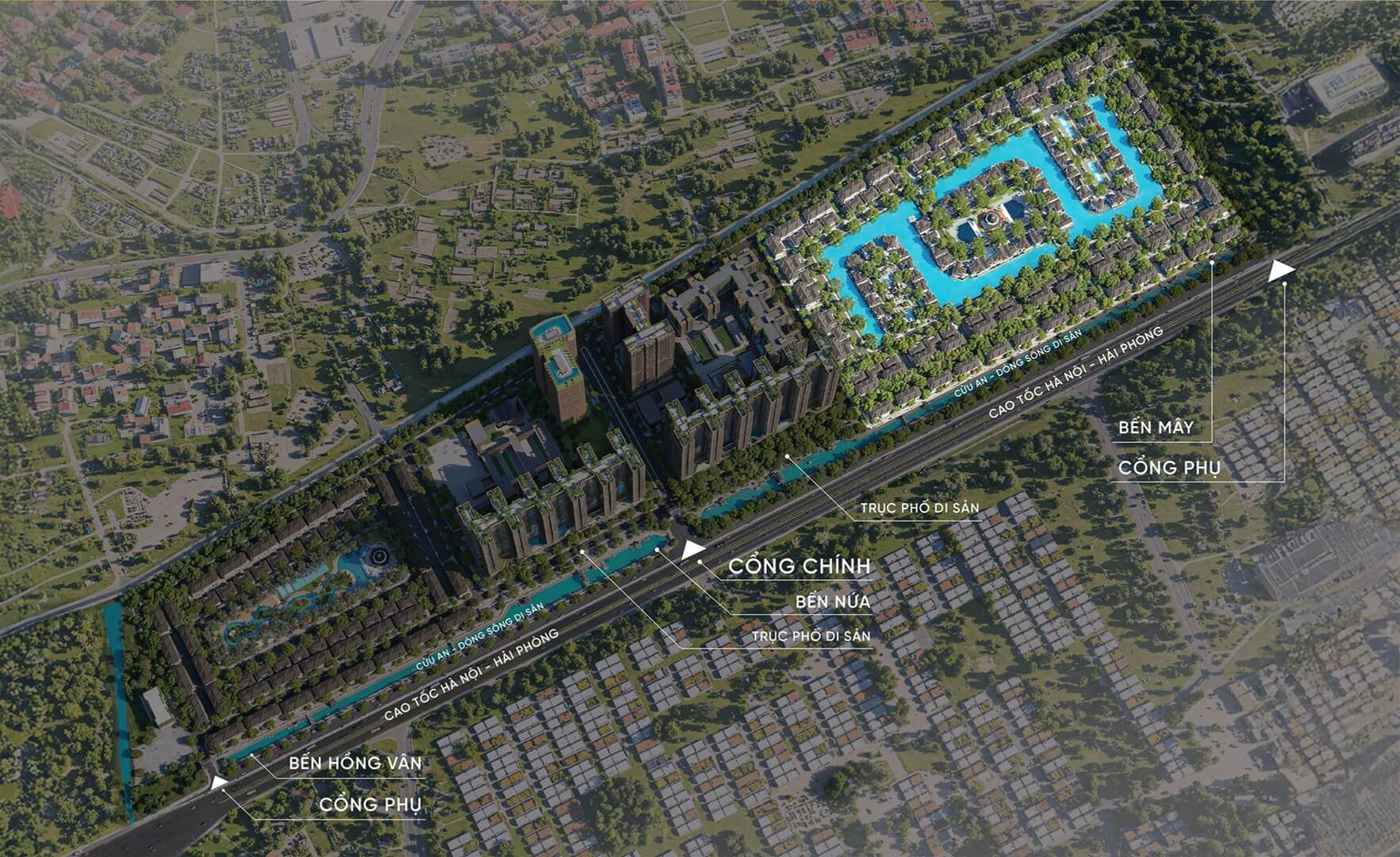 phân khu wonder island dự án sunshine legend city hưng yên