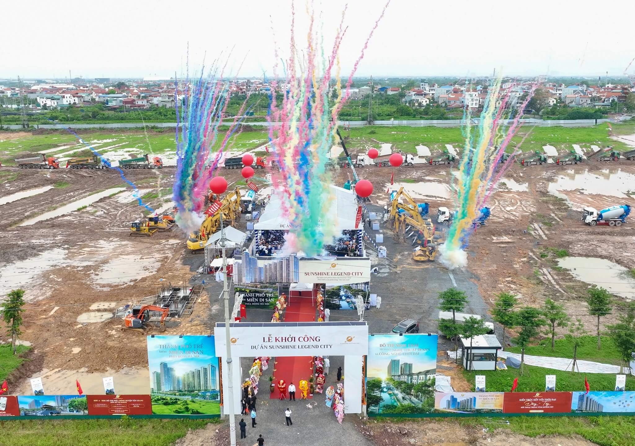lễ khởi công dự án sunshine legend city hưng yên