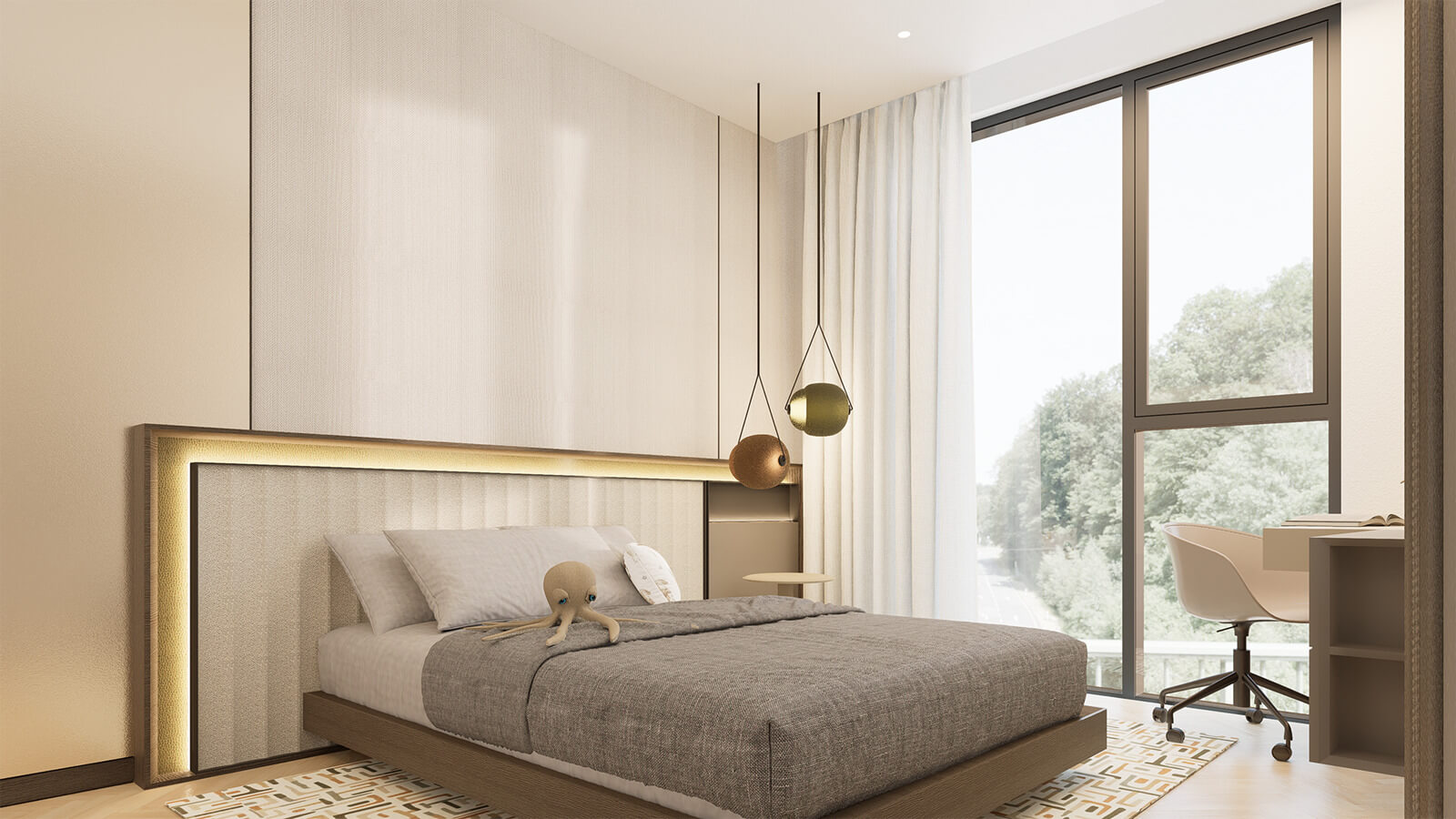 Căn hộ 3 phòng ngủ Sunshine Legend City Hưng Yên