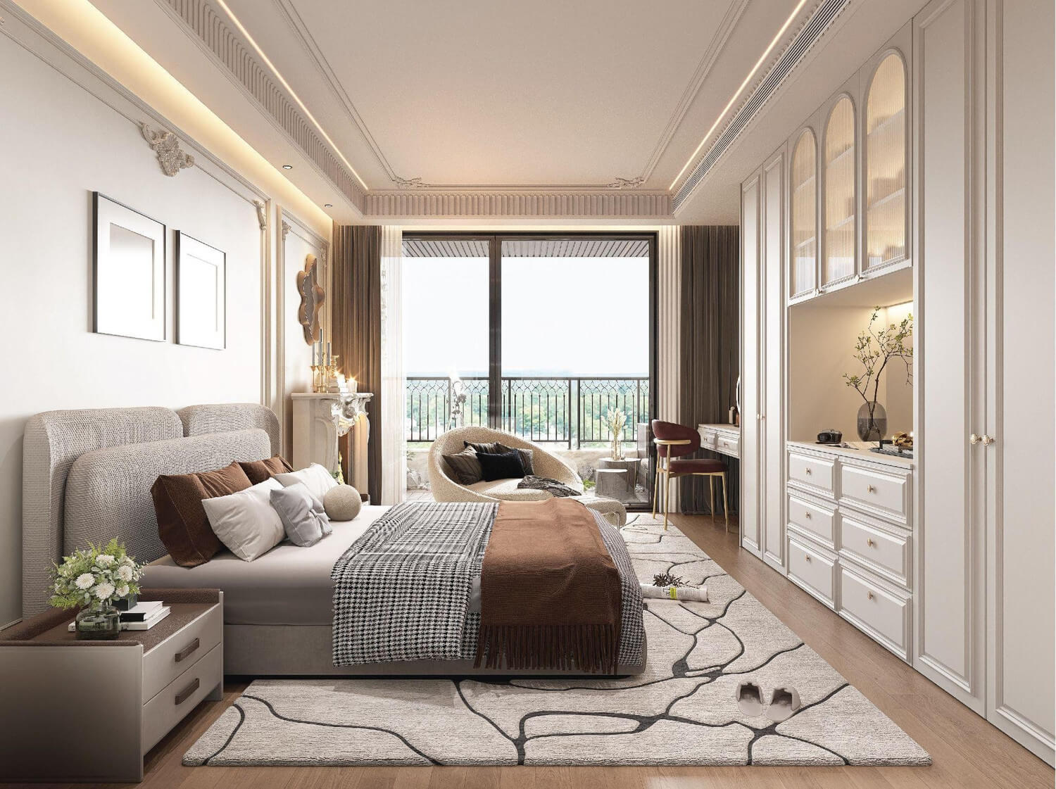 nội thất căn hộ sunshine legend city hưng yên